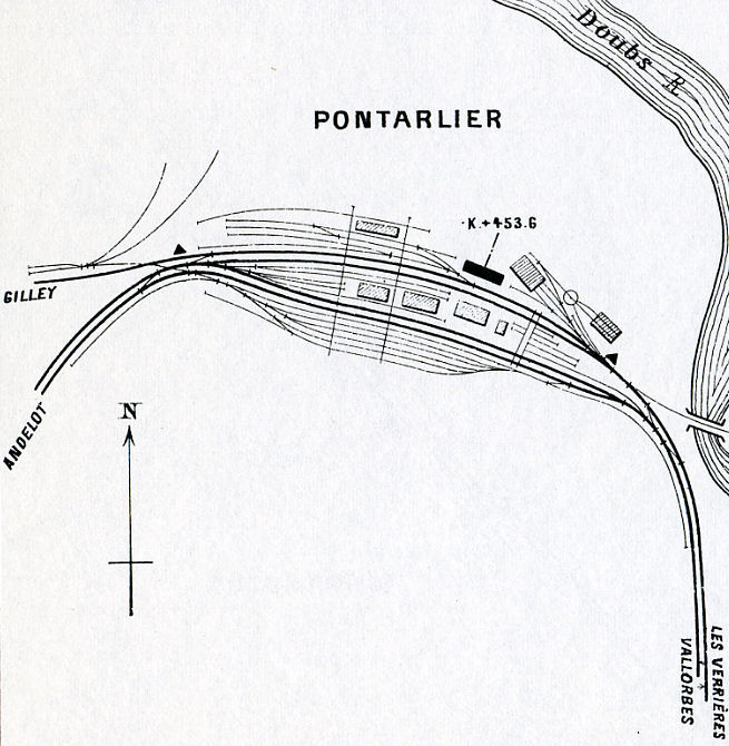 BIFURCATION DE PONTARLIER (1904)