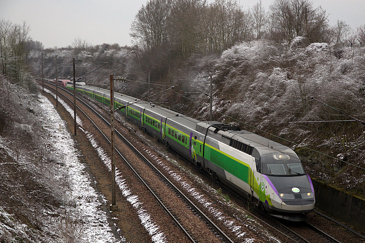 TGV 4551 (EX TGV 4531) + TGV 4306