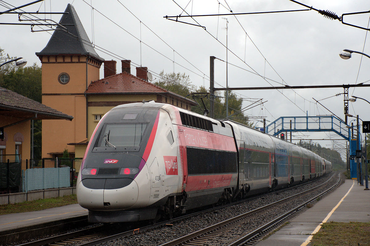 TGV 4724 + TGV 4719 • LYRIA 9203 PARIS-GARE DE LYON > ZÜRICH HB