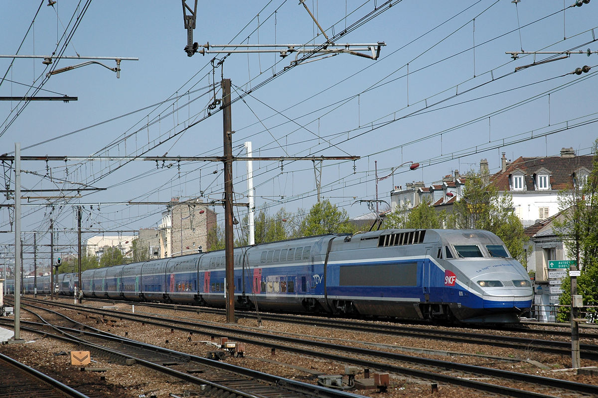TGV 611 100ÈME RAME DUPLEX + TGV 205