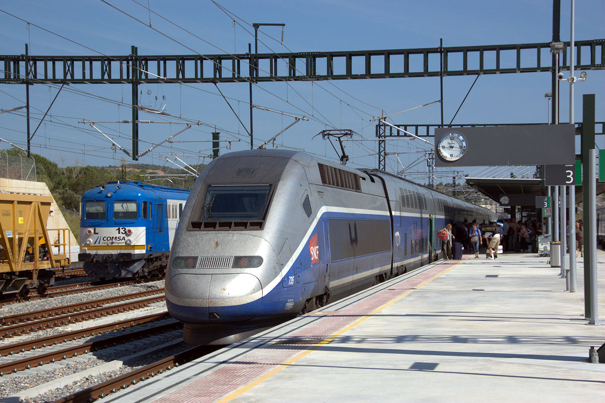 TGV 6210 FIGUERES-VILAFANT•PARIS-GARE DE LYON