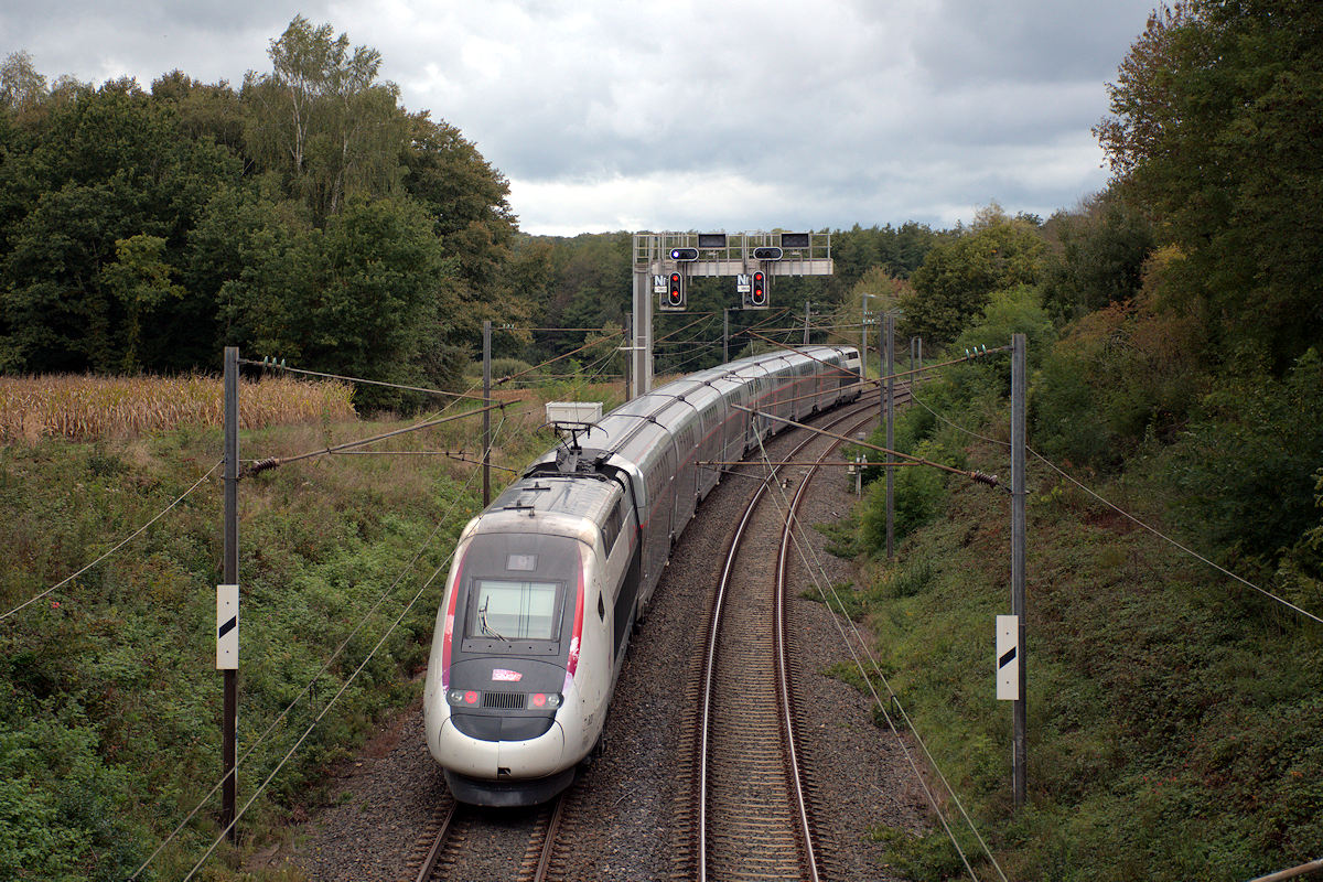 TGV 820 • TGV INOUI 9879 LUXEMBOURG > MONTPELLIER-SUD DE FRANCE