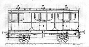 Voiture à voyageurs. Type Est