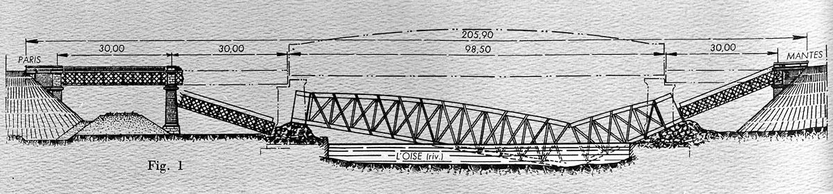 PONT EIFFEL - DESTRUCTION DU 10 JUIN 1940