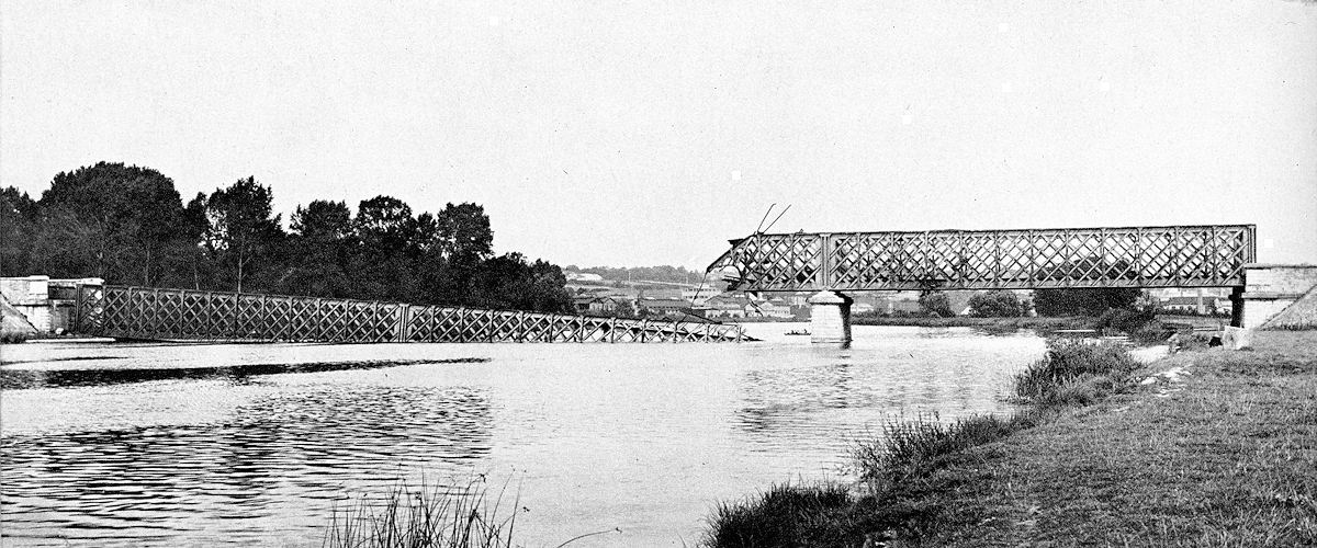 DESTRUCTION DE LA PILE RIVE DROITE DU 15 JUIN 1940