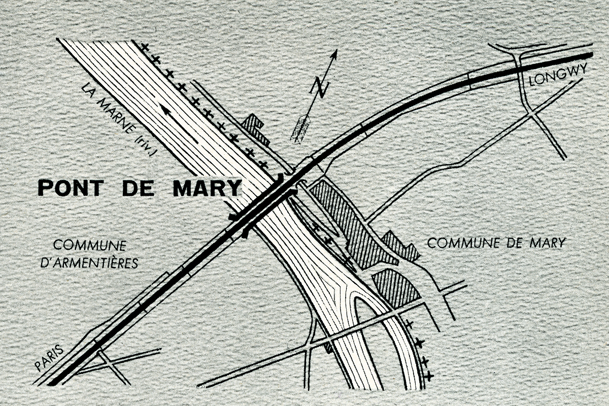 PONT DE MARY SUR LA MARNE