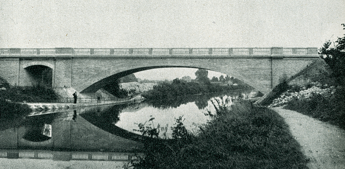 RECONSTRUCTION DU PONT D'ESBLY SUR LE CANAL DE MEAUX À CHALIFERT (1940-1941) • OUVRAGE RECONSTRUIT