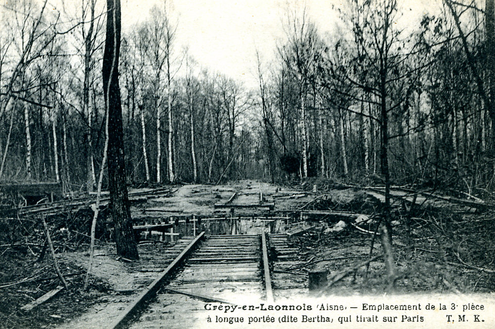 EMPLACEMENT DU CANON DE CRÉPY (AISNE)