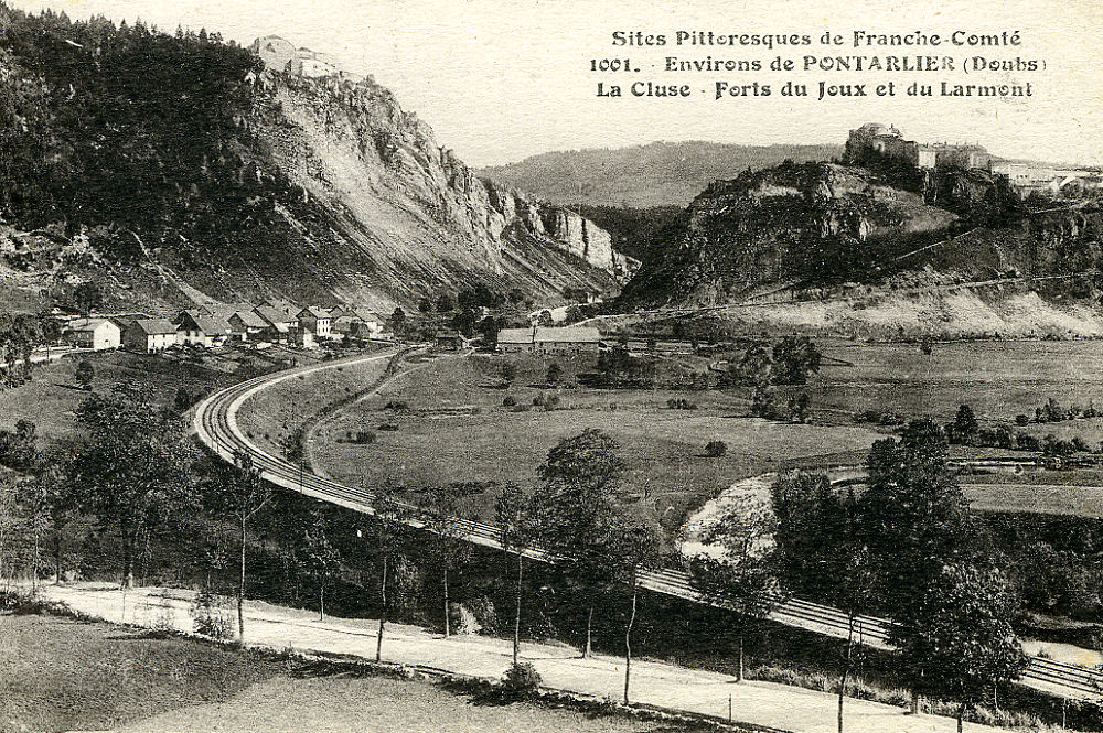 LIGNES MOUCHARD - LES VERRIÈRES ET PONTARLIER - VALLORBE VIA HÔPITAUX-NEUFS-JOUGNE