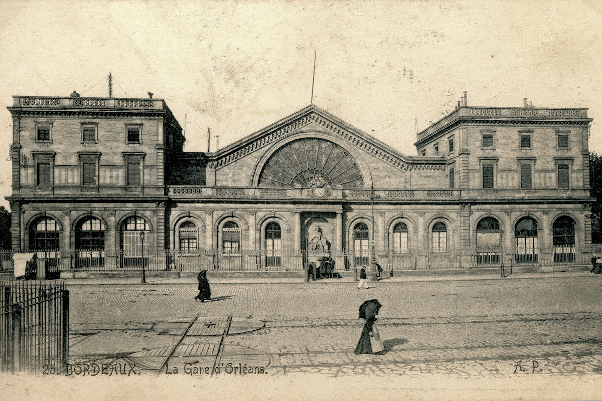 BÂTIMENT VOYAGEURS DE BORDEAUX-BASTIDE (GARE D'ORLÉANS)