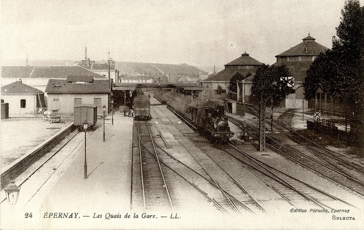 ÉPERNAY • BÂTIMENT VOYAGEURS ET DÉPÔT