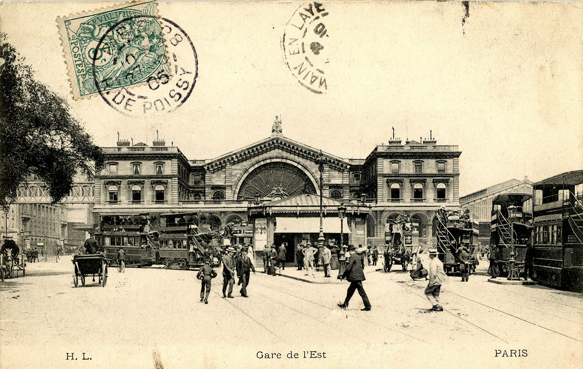LA GARE DE L'EST