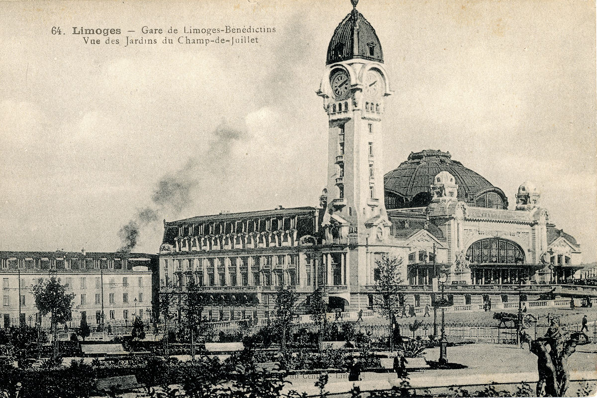 LIMOGES-BÉNÉDICTINS • BÂTIMENT VOYAGEURS