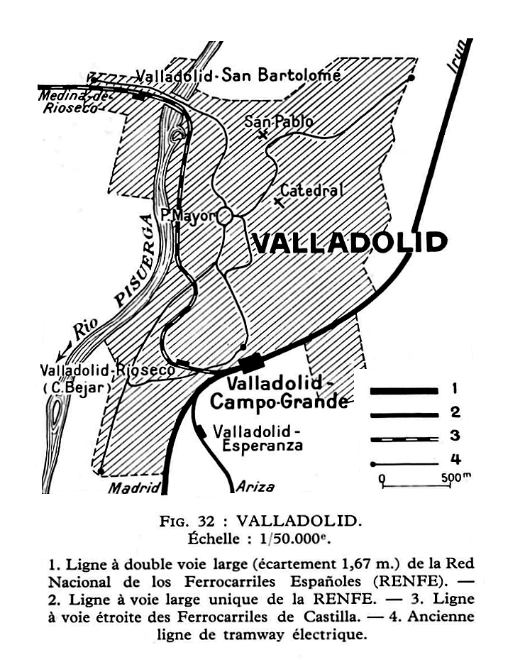 GÉOGRAPHIE DES CHEMINS DE FER D'EUROPE D'HENRI LARTILLEUX (1953) • ALICANTE