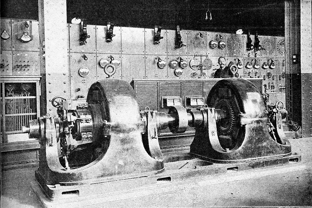 ÉGALISATRICE DE 2 X 100 kW TYPE WESTINGHOUSE