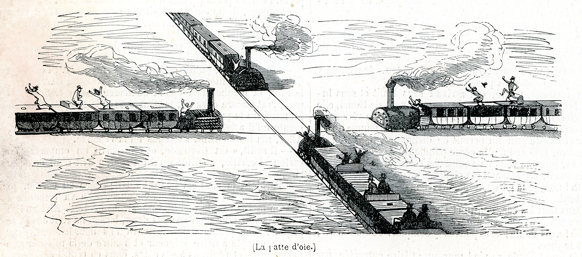 L'ILLUSTRATION JOURNAL UNIVERSEL DU SAMEDI 20 SEPTEMBRE 1845 QUELQUES ÉPISODES DE L'ÉPOPÉE DES CHEMINS DE FER CARICATURE DE CHAM