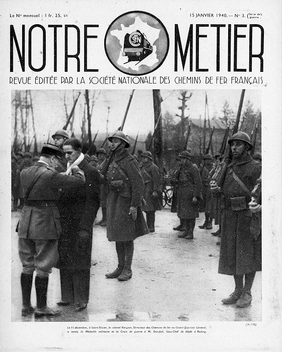 NOTRE MÉTIER • 15 JANVIER 1940