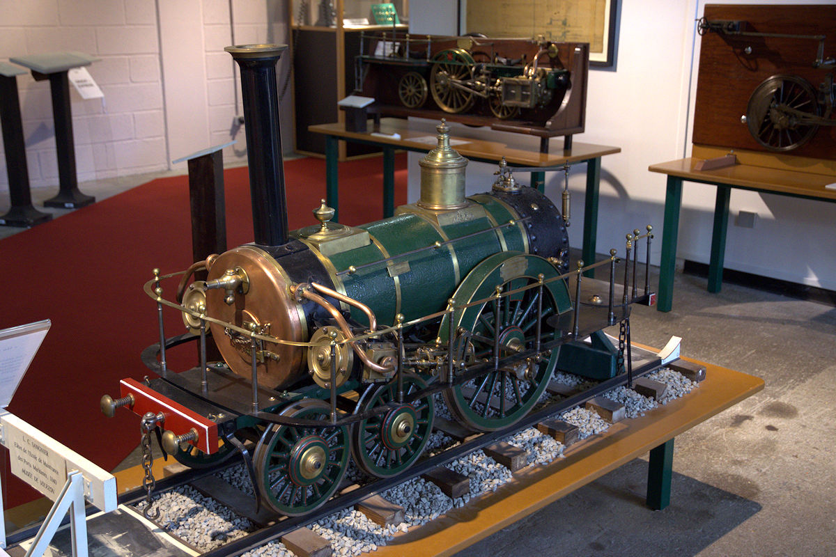 LOCOMOTIVE « EUGÉNIE » PROTOTYPE DE LOCOMOTIVE À VAPEUR DE LOUIS-CHARLES SANGNIER RÉALISÉE EN 1840