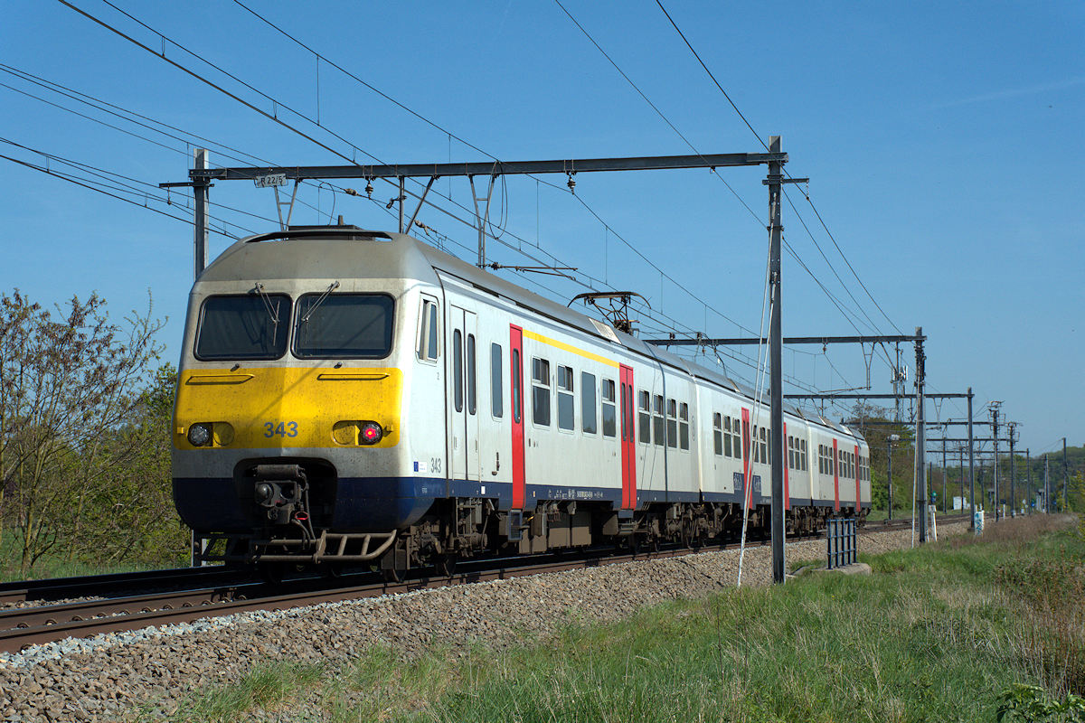 SÉRIE AM80 SNCB • AM 343