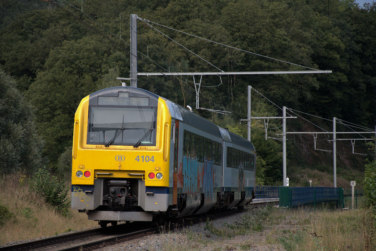 AR41 4104 SNCB • 19839 ERQUELINNES > CHARLEROI-CENTRAL