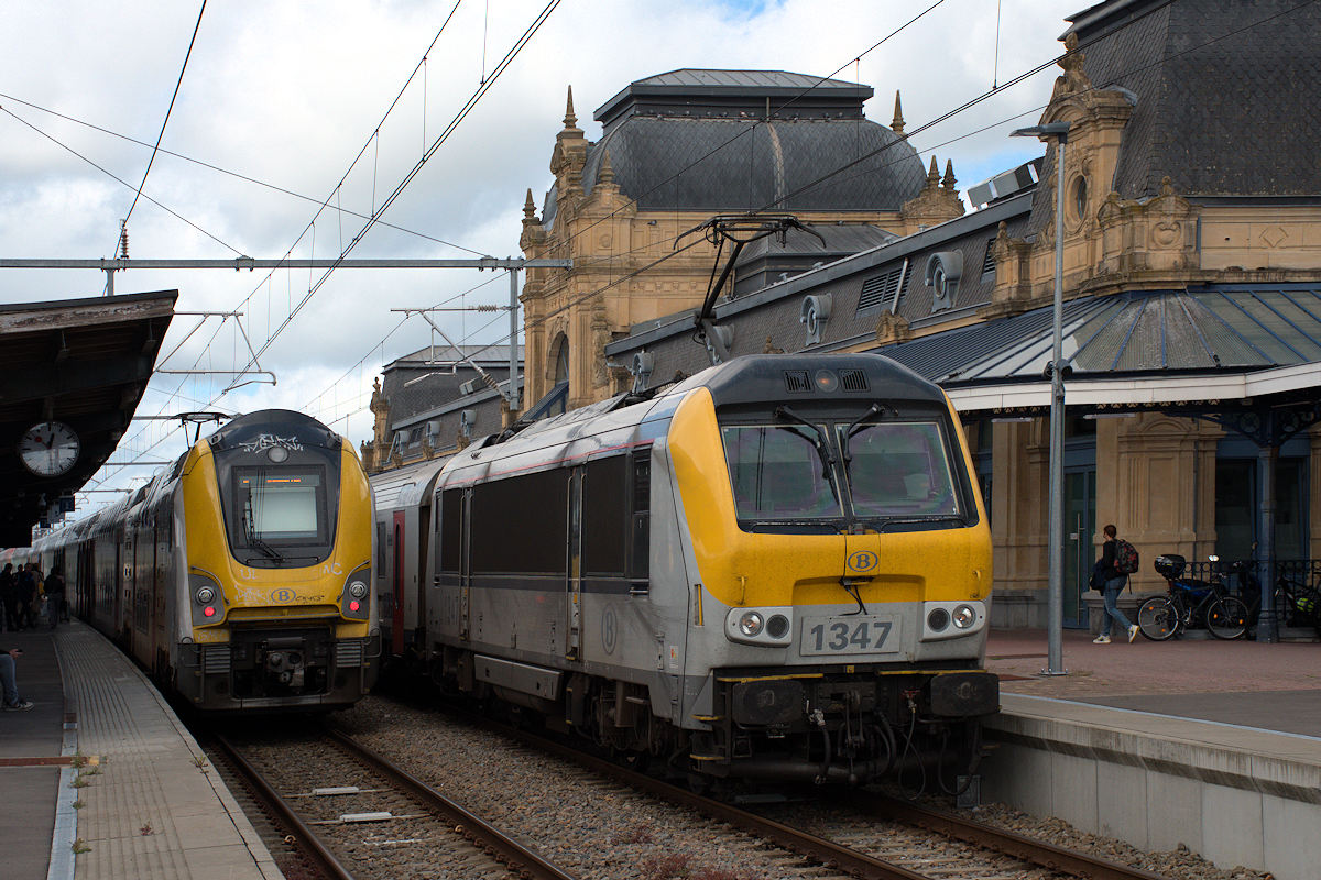 SÉRIE M7 Bmx SNCB 76006 • HLE 1347 SNCB