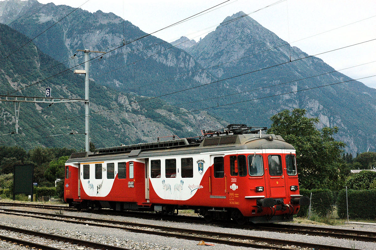 AUTOMOTRICE EAV ABDe 537 « SEMBRANCHER » TMR SA (TRANSPORTS DE MARTIGNY ET RÉGIONS)