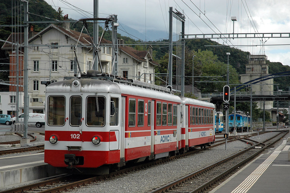 Be4/4 102 AOMC (Aigle-Ollon-Monthey-Champéry