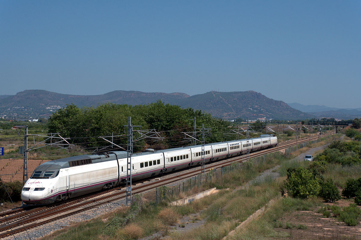 SÉRIE 100 RENFE • 9-100-108-0 • RAME 08 • CIRCULATION À GAUCHE (ÉCARTEMENT 1.435 M + 1.668 M)