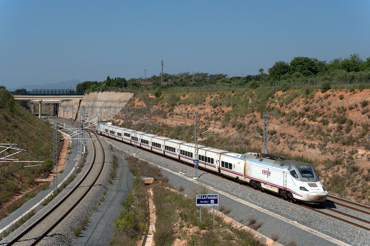 SÉRIE 130 RENFE • RAME 41 • EUROMED 01092 ALICANTE/ALACANT > BARCELONA-SANTS