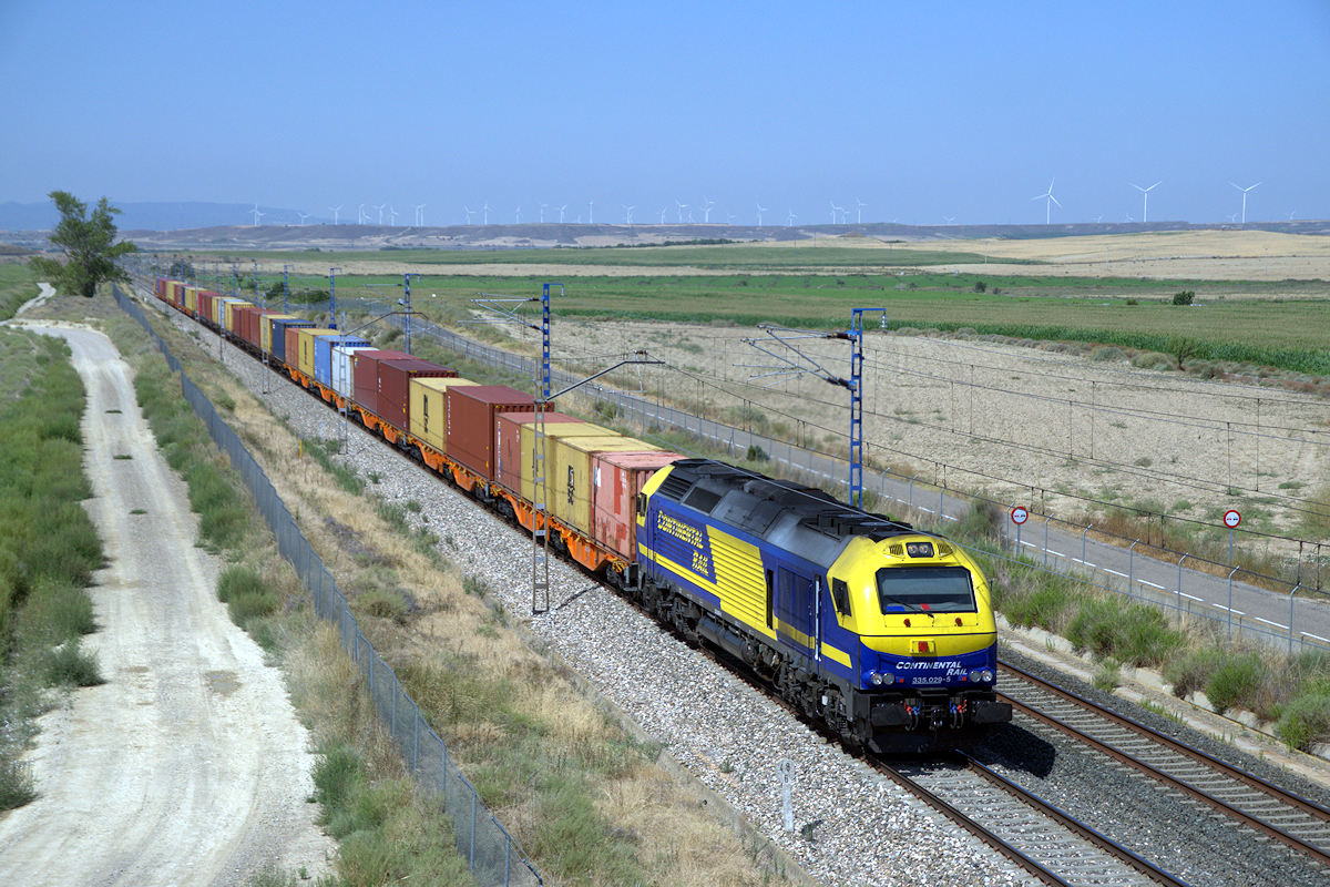 EURO 4000 CONTINENTAL RAIL SÉRIE 335  335.029-5