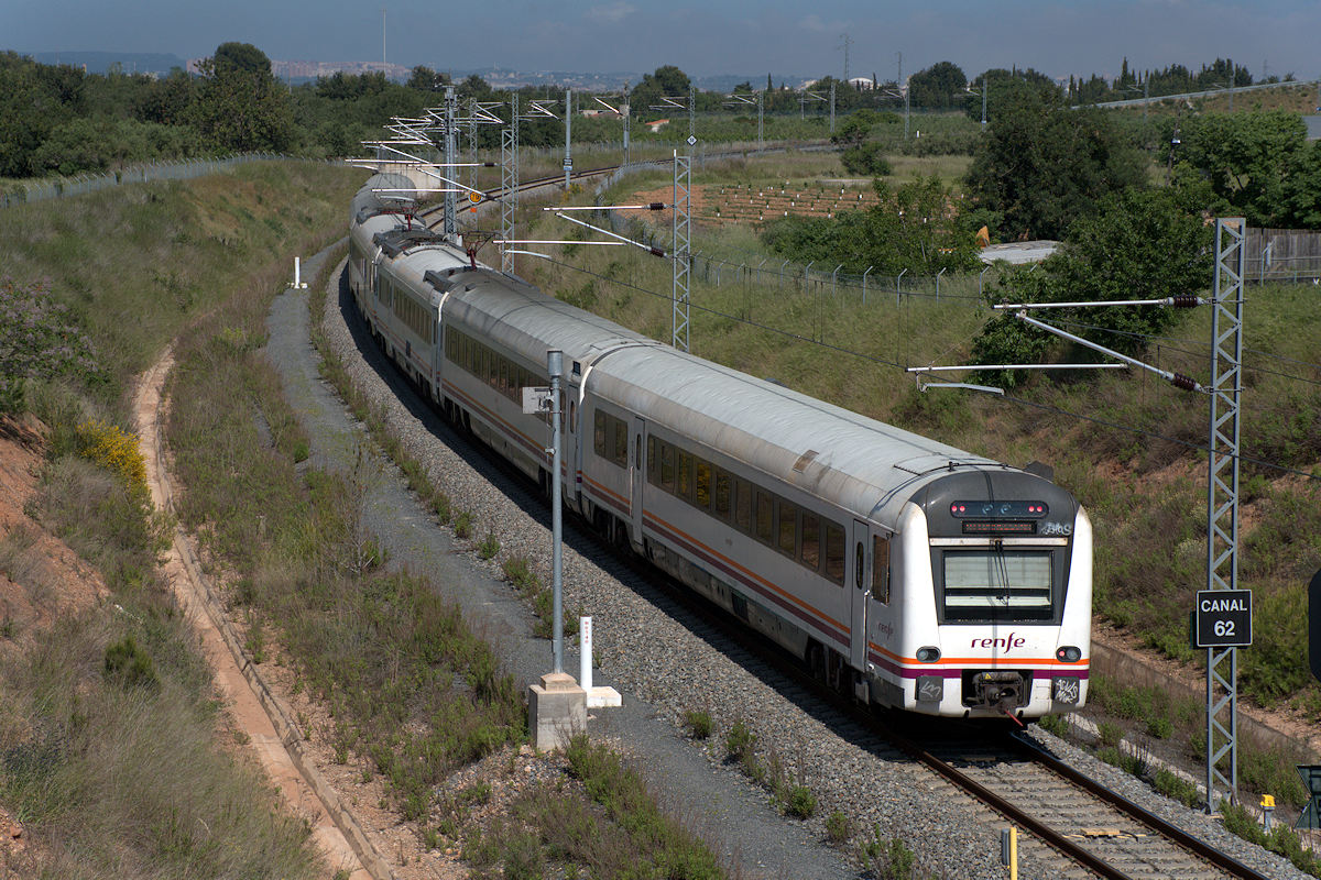 SÉRIE 448 RENFE • REGIONAL EXPRÉS 18054 TORTOSA > BARCELONA-ESTACIÓ DE FRANÇA