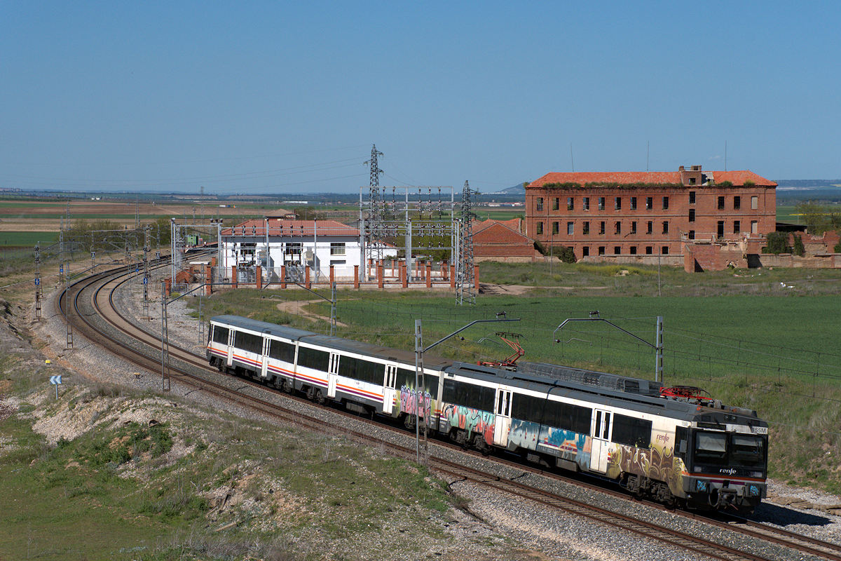 SÉRIE 470 RENFE • PROXIMIDAD 18218 PALENCIA > MEDINA DEL CAMPO