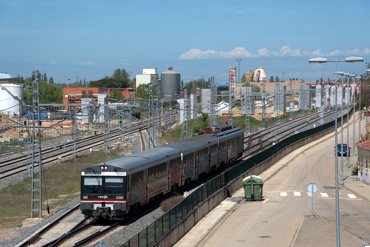 SÉRIE 470 RENFE • 097C/136M • REGIONAL EXPRÉS 18102 SANTANDER > VALLADOLID CAMPO GRANDE