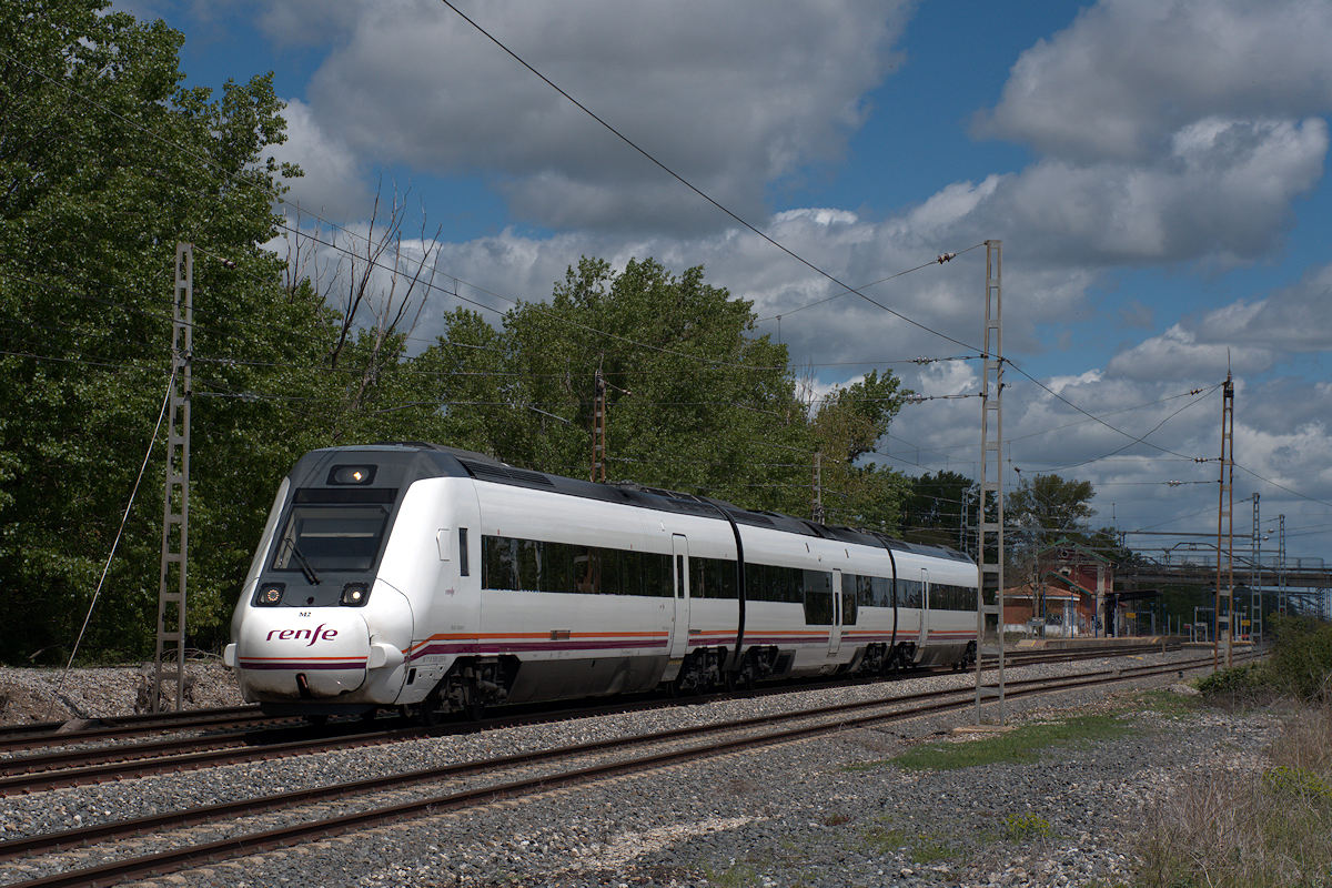 SÉRIE 599 RENFE • 9-599-056-9/9-599-055-1 • MEDIA DISTANCIA 18308 PALENCIA > SALAMANCA-LA ALAMEDILLA