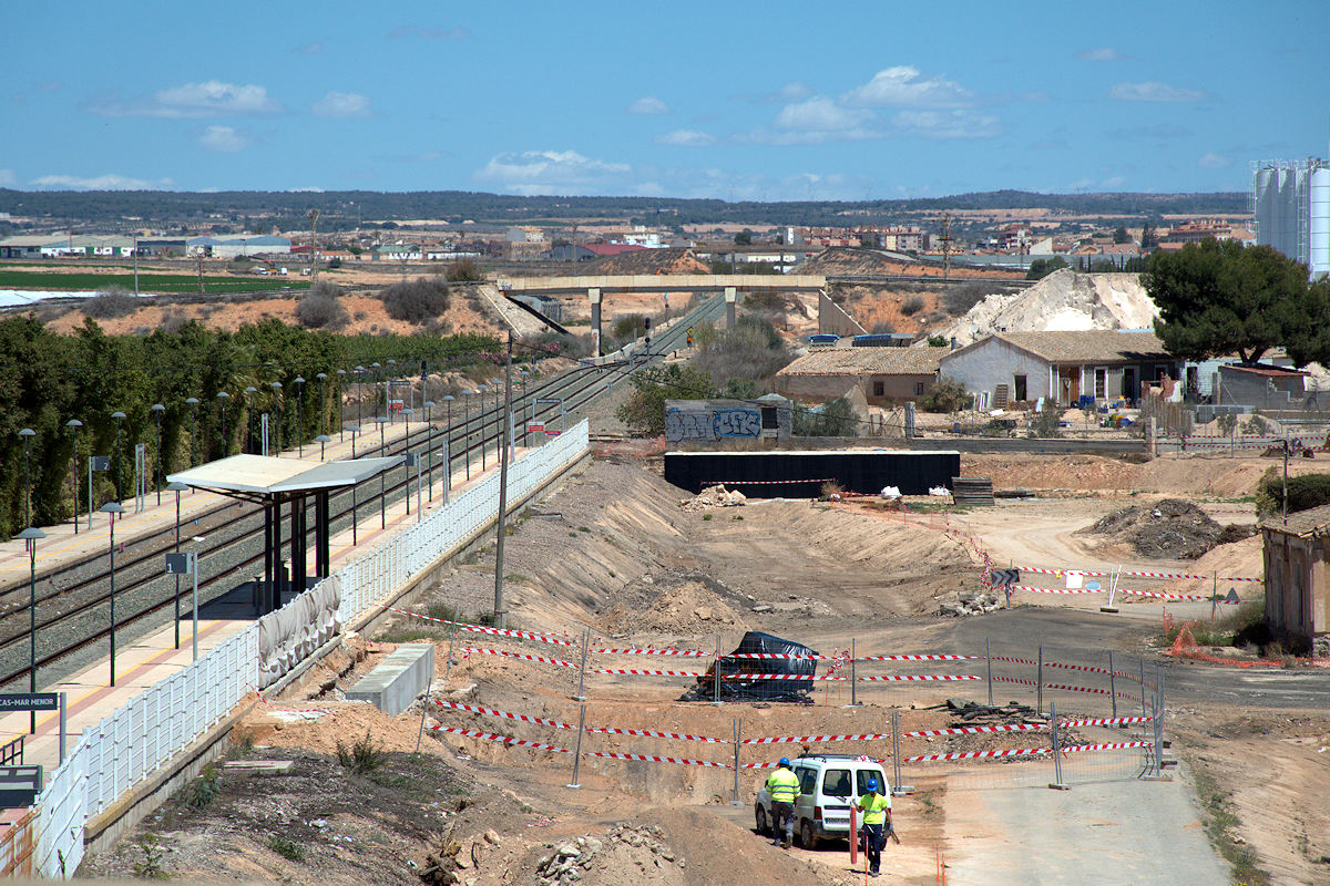CHANTIER CONNEXION LAV MURCIA - CARTAGENA • SECTION RIQUELME - TORRE PACHECO