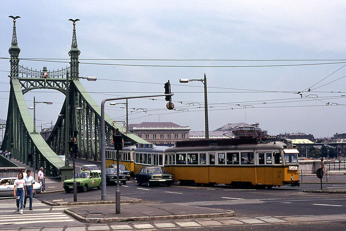 TRAMWAY DE BUDAPEST • RAME 3408