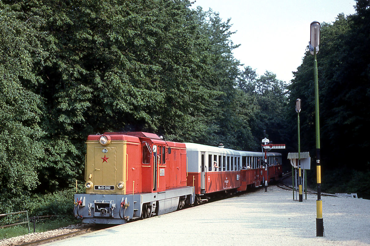 CHEMIN DE FER DES PIONNIERS (ÚTTÖRÖVASÚT) • Mk45 2002