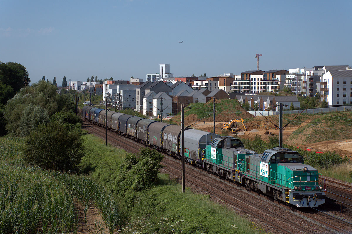 BB 67137 FRET SNCF + BB 67119 FRET SNCF