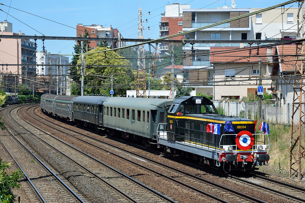 BB 66304 « LE TRAIN VAPEUR DE TOULOUSE »