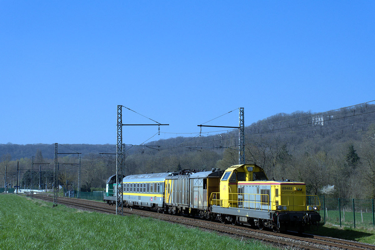 BB 69483 SNCF INFRA • BB 69485 SNCF INFRA