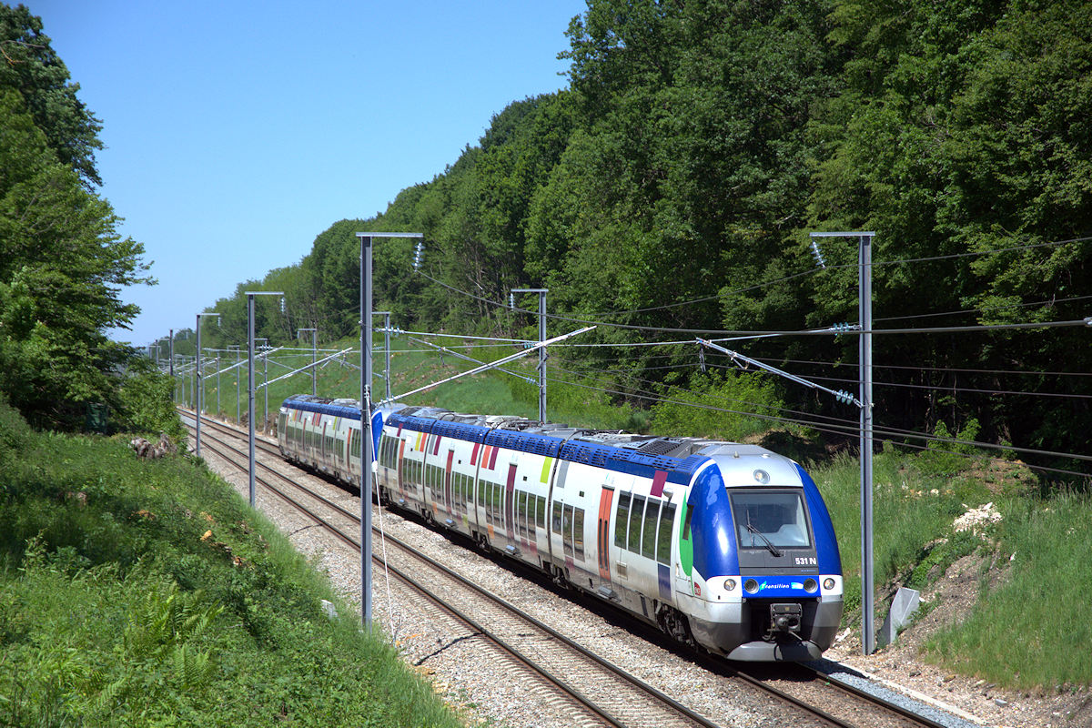 B 82531/532 531N ÎLE-DE-FRANCE + B 82557/558 557N ÎLE-DE-FRANCE