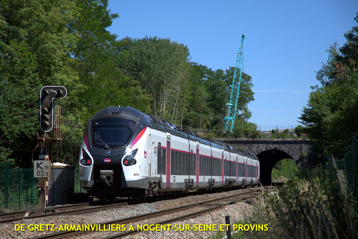 DE GRETZ-ARMAINVILLIERS À PROVINS ET NOGENT-SUR-SEINE