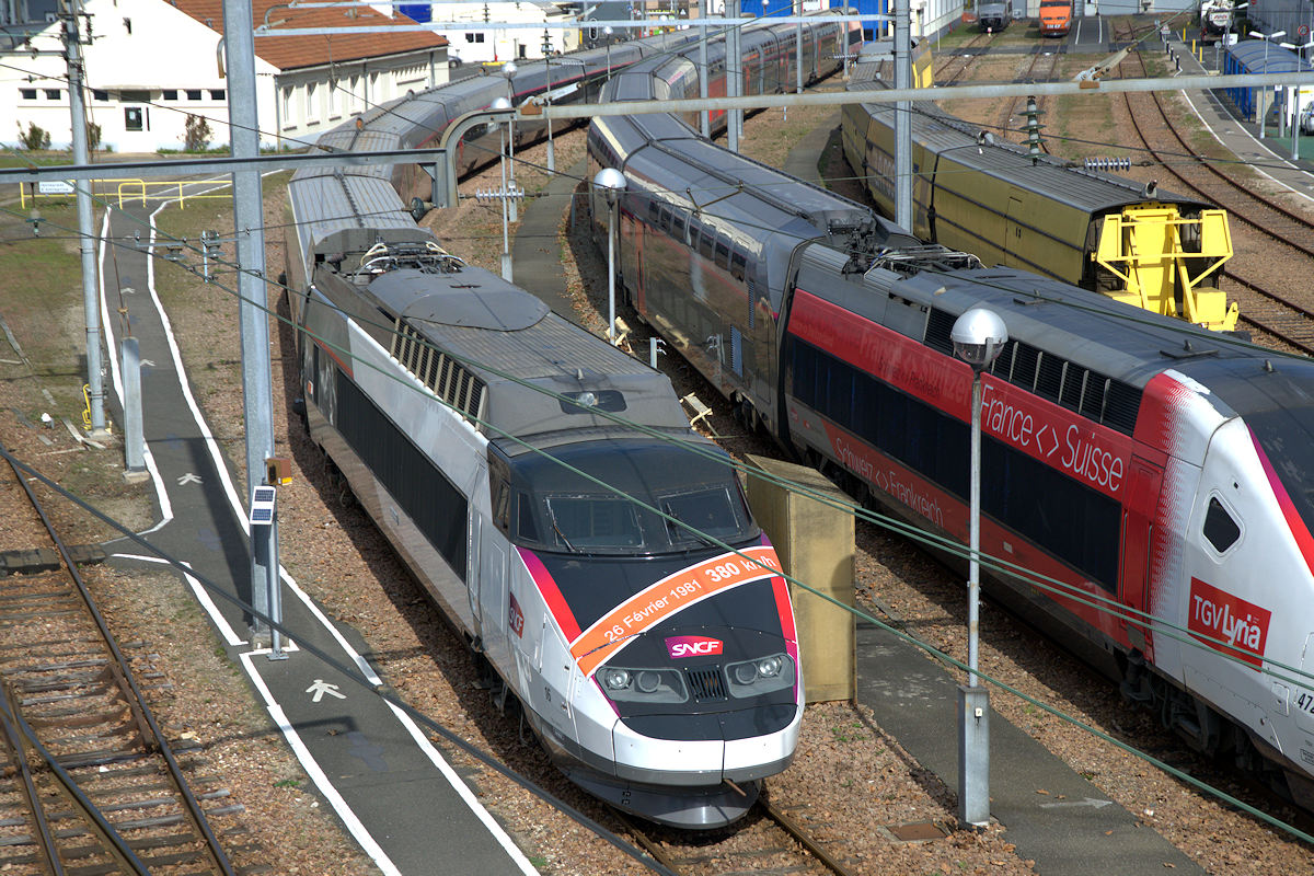 TGV 16 • QUARANTIÈME ANNIVERSAIRE DU RECORD MONDIAL DU 26 FÉVRIER 1981 (380 KM/H)