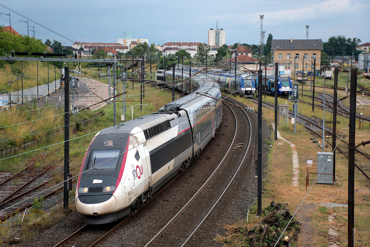 TGV 823 • TGV INOUI 9898 MONTPELLIER-SAINT-ROCH > LUXEMBOURG
