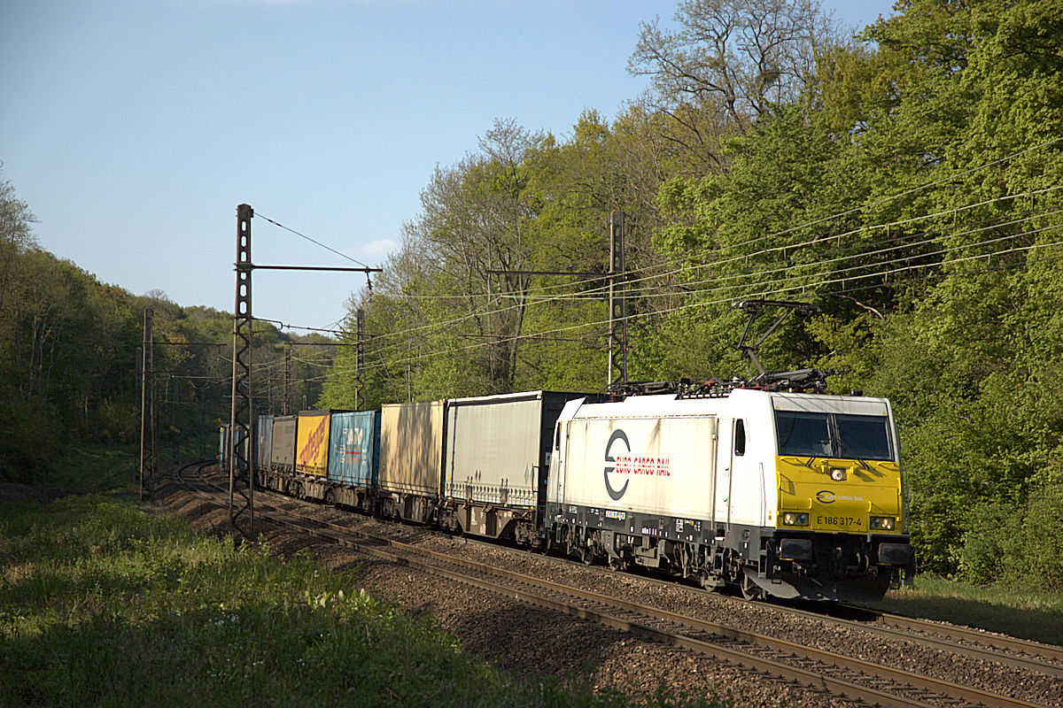 E 186 317-4 EURO CARGO RAIL