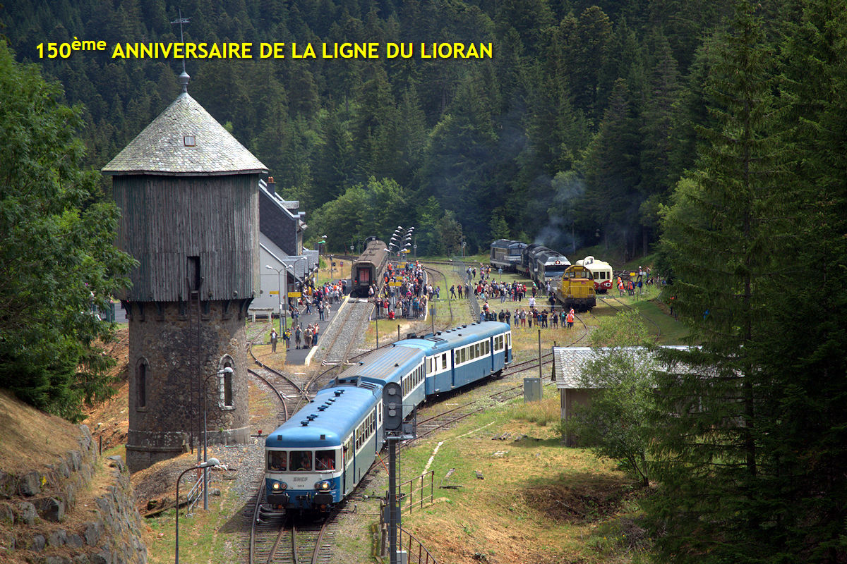 150ème ANNIVERSAIRE DE LA LIGNE DU LIORAN - 27-29 JUILLET 2018