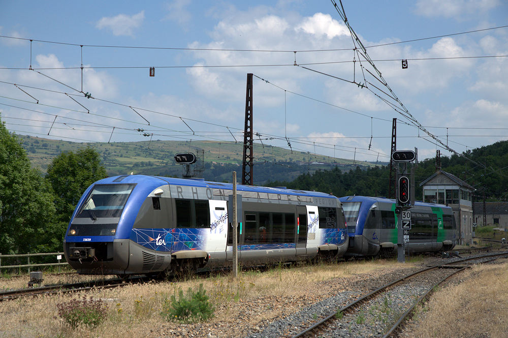 « L'AUBRAC » • INTERCITÉS 15940 NEUSSARGUES > CLERMONT-FERRAND