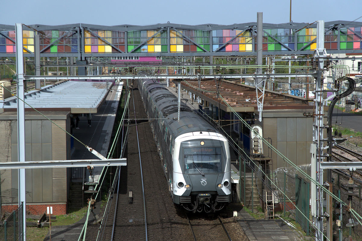 Z 1854/1853 RATP + Z 1833/1834 RATP