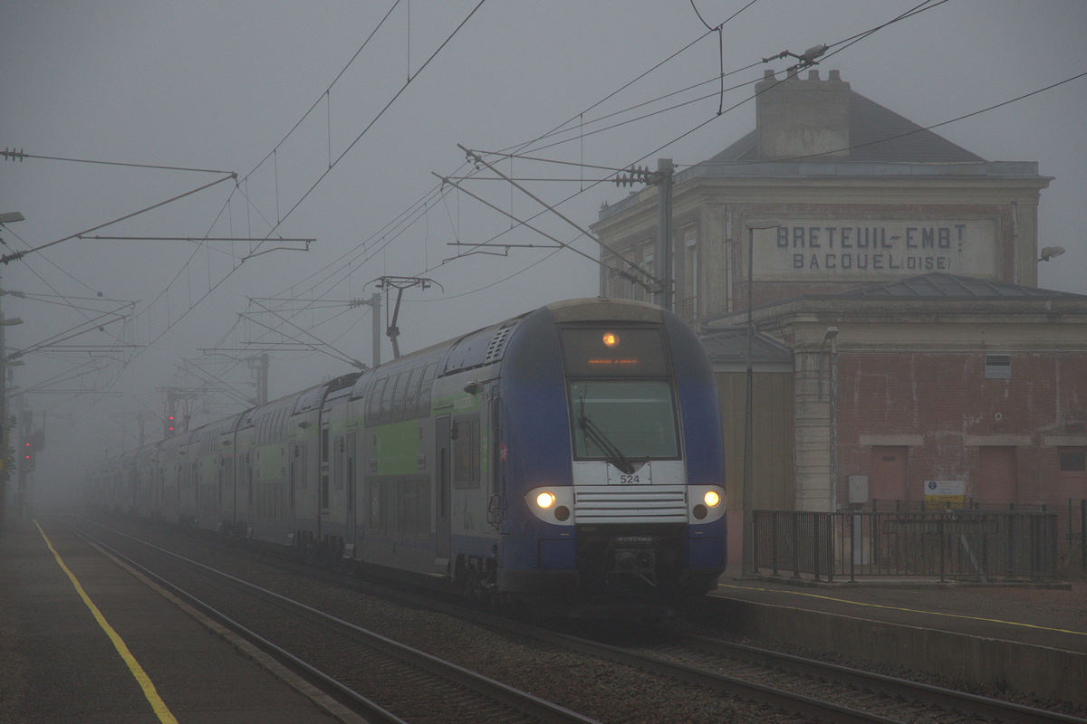 Z 26547/Z 26548 RAME 524 PICARDIE + Z 26503/Z 26504 502 PICARDIE