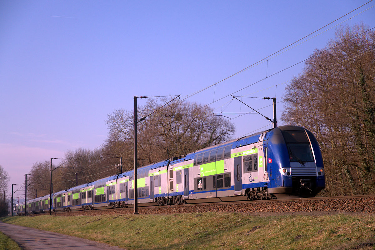Z 26547/Z 26548 RAME 524 PICARDIE + Z 26531/Z 26532 RAME 516 PICARDIE